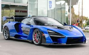 McLaren Senna Vega Blue 2019 года